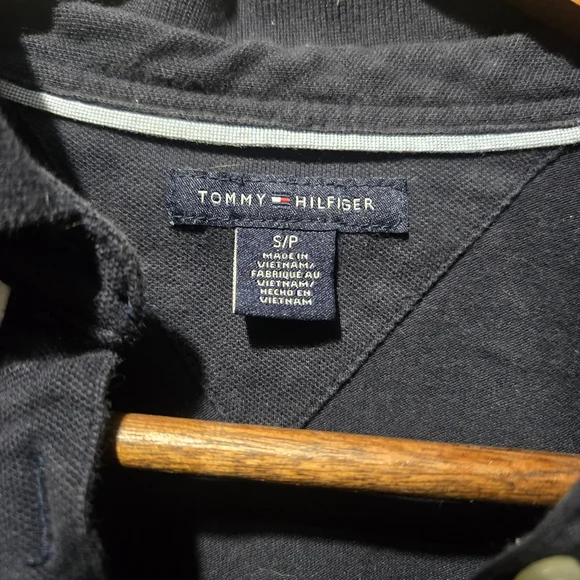 Tommy Hilfiger Dark Blue Polo Dress Preppy Casual Size Small - Picture 9 of 9